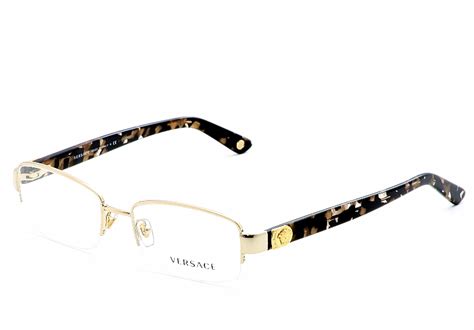 mens versace glasses gold toronto|versace rimless eyeglasses.